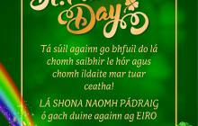 Happy St.Patrick's Day 2021!